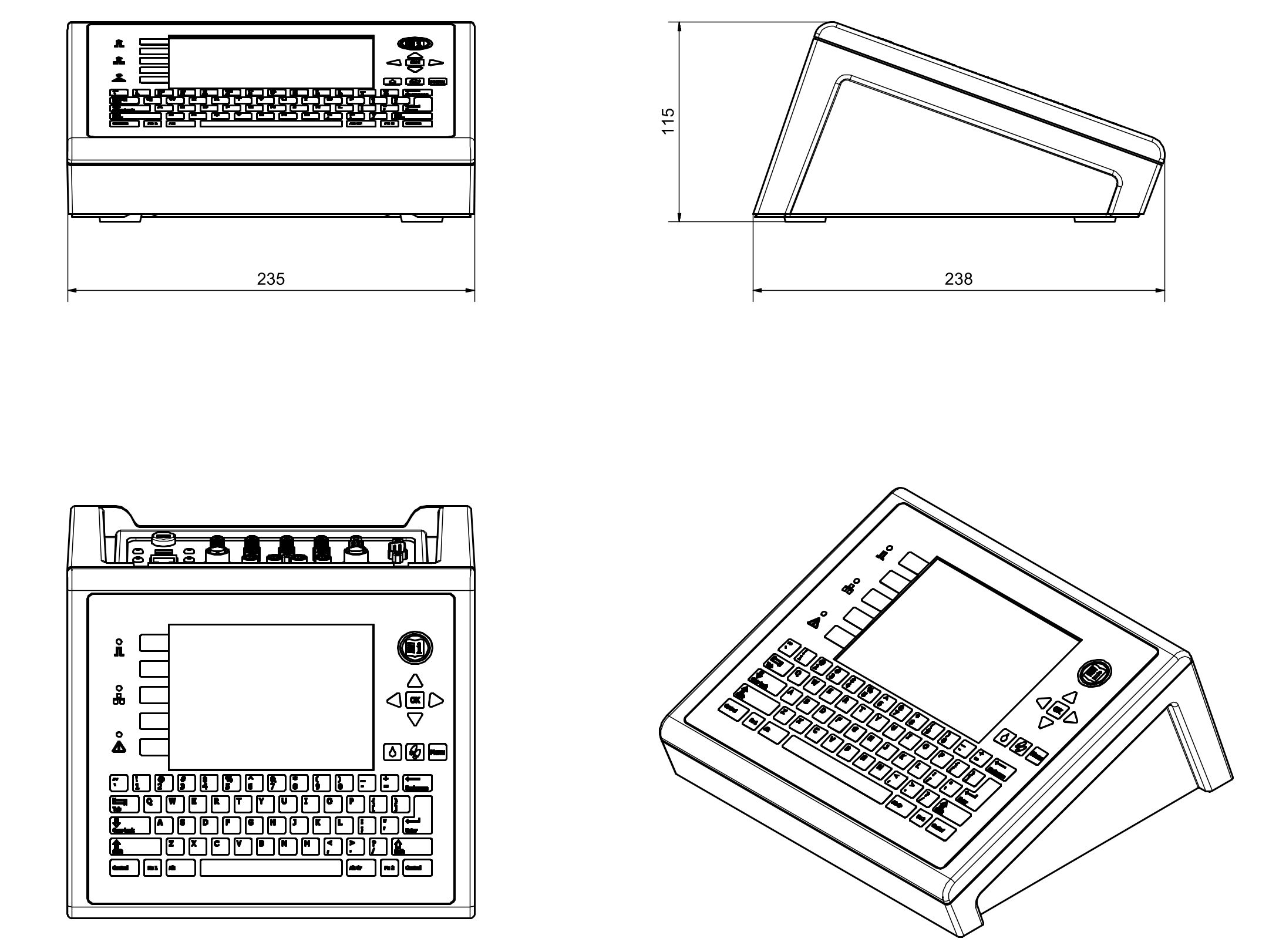 Technical Drawing Markoprint integra CoreFlex