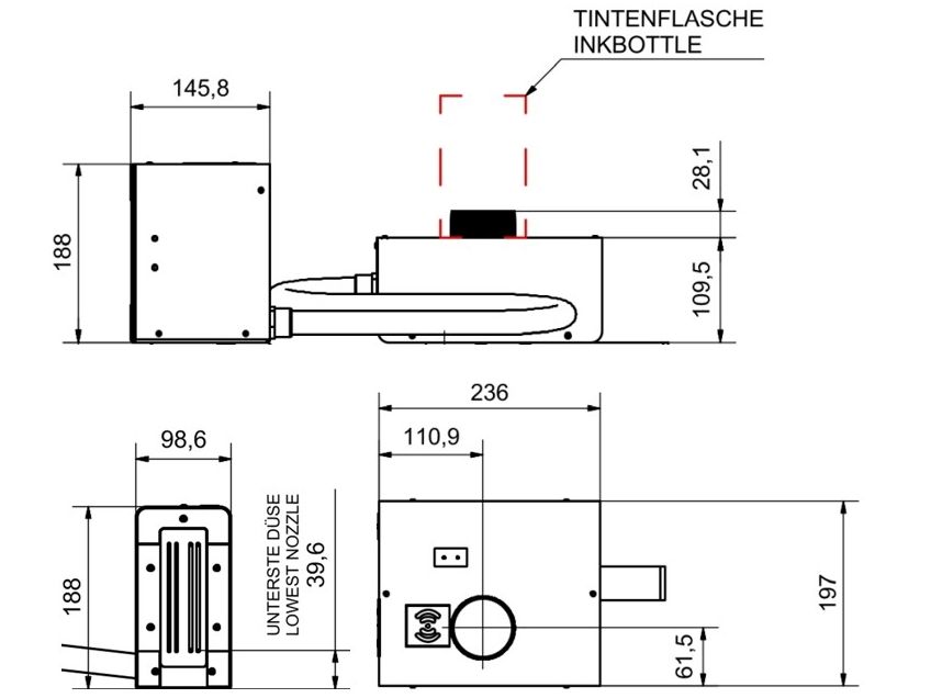 Technical Drawing Markoprint integra PP108
