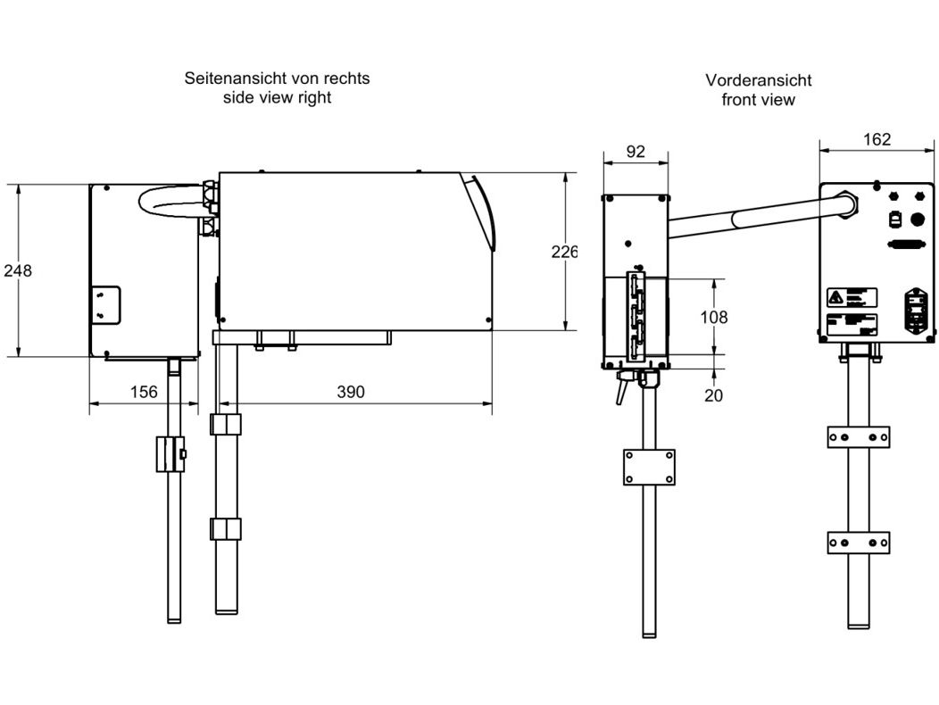 Technical Drawing Markoprint integra Singular 108