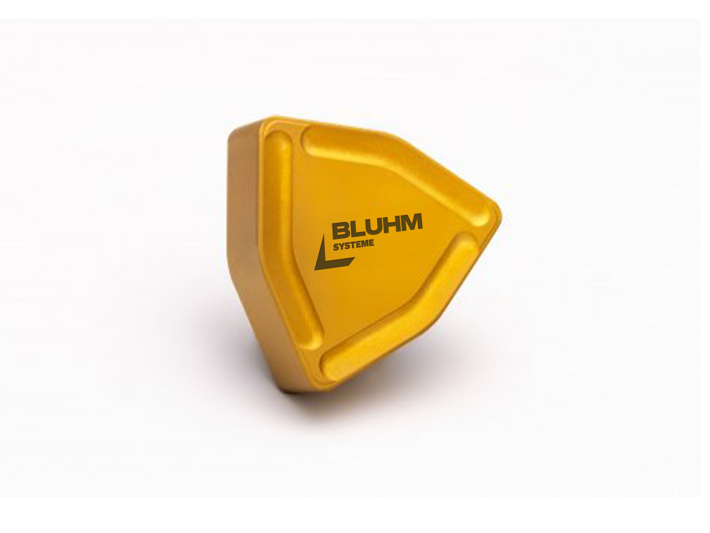 Lasercodierung Logo auf Zerspanungswerkzeug