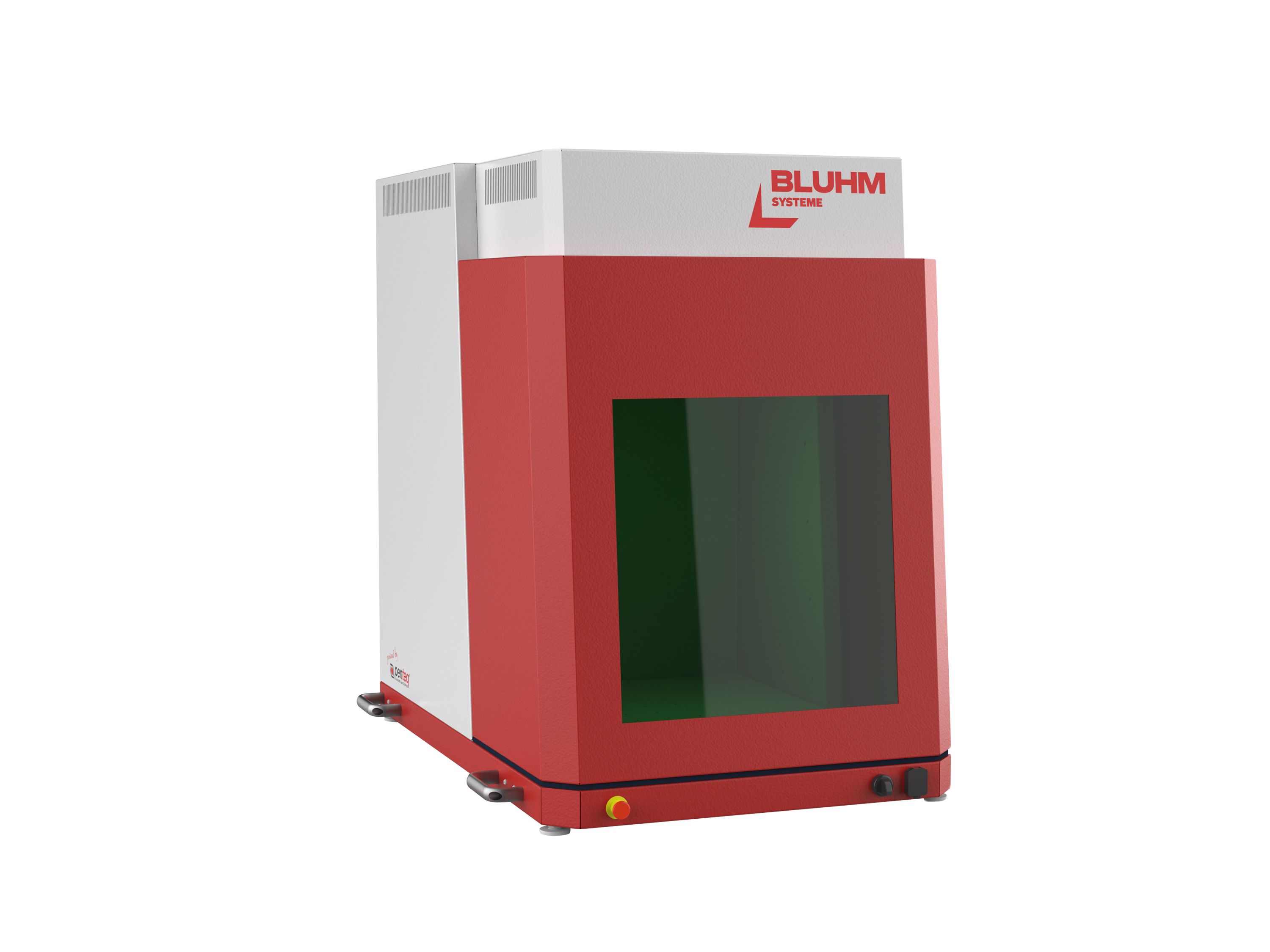 Laserstation LG100 geschlossen von vorne rechts