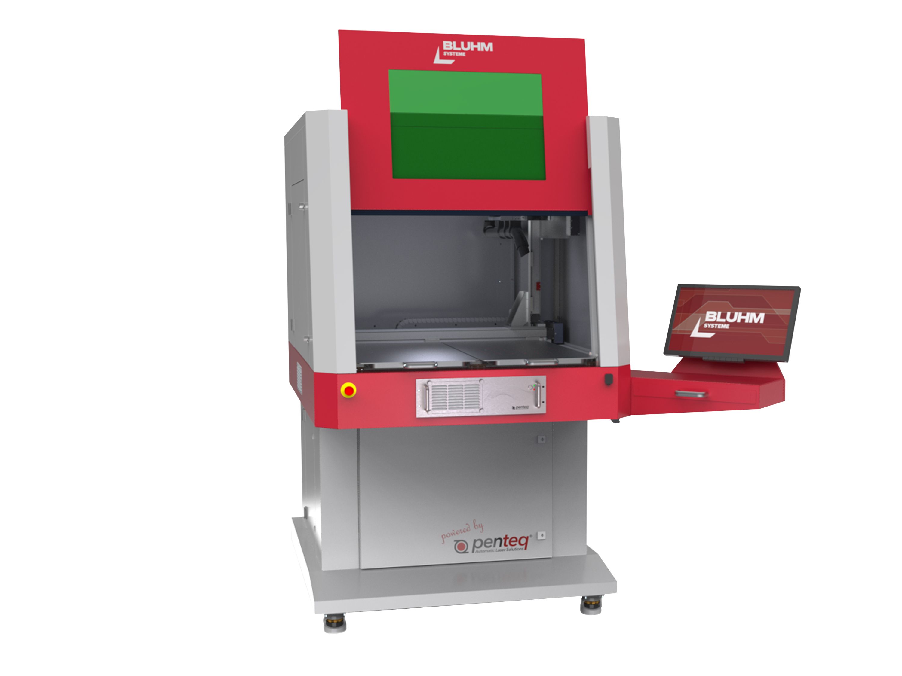 Laserstation LG300 offen von vorne