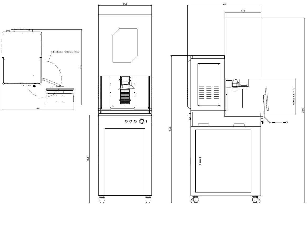 Technische Zeichnung Penlite