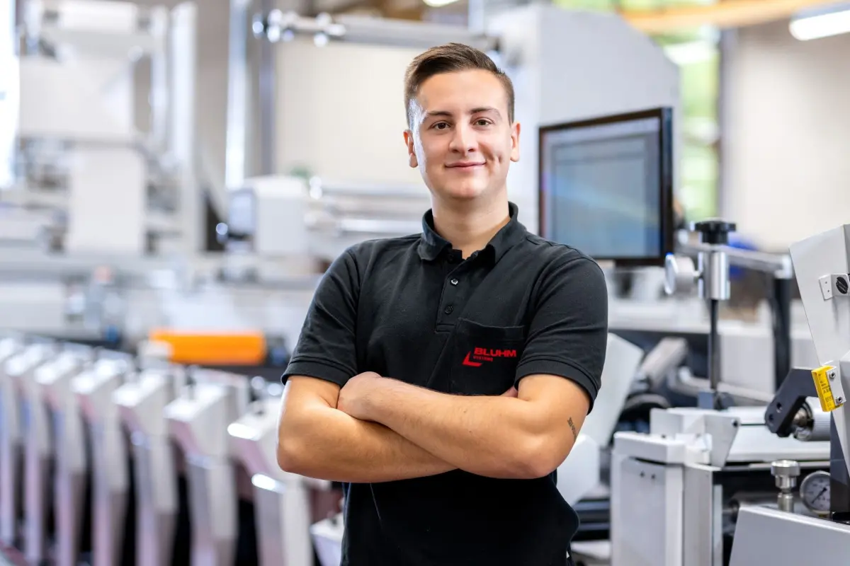 Trainee from label production - Weber Marking Systems