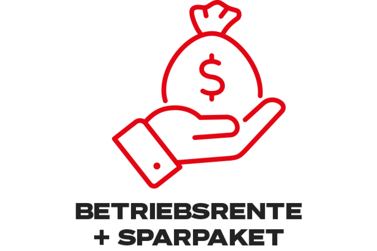 Benefit Piktogramm Betriebsrente + Sparpaket
