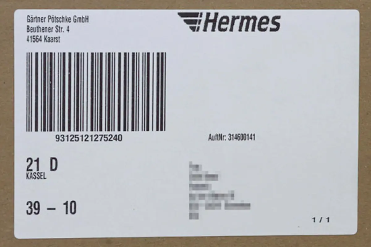Barcode Label Logistics